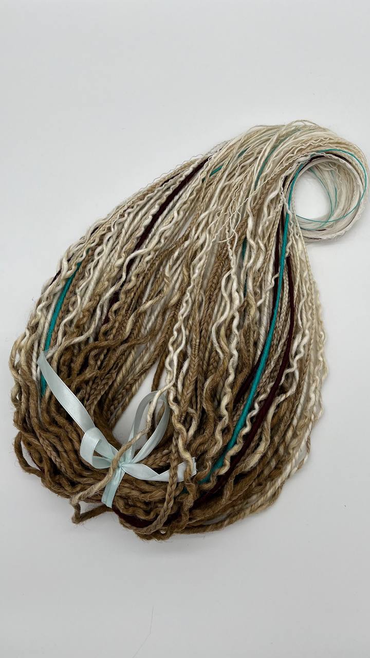 Handmade Synthetic Dreads – Custom DE & SE Dreadlock Extensions