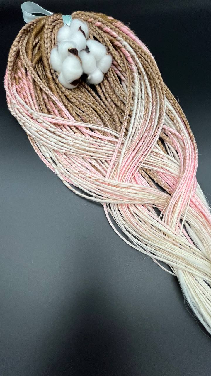 Handmade Synthetic Dreads – Custom DE & SE Dreadlock Extensions