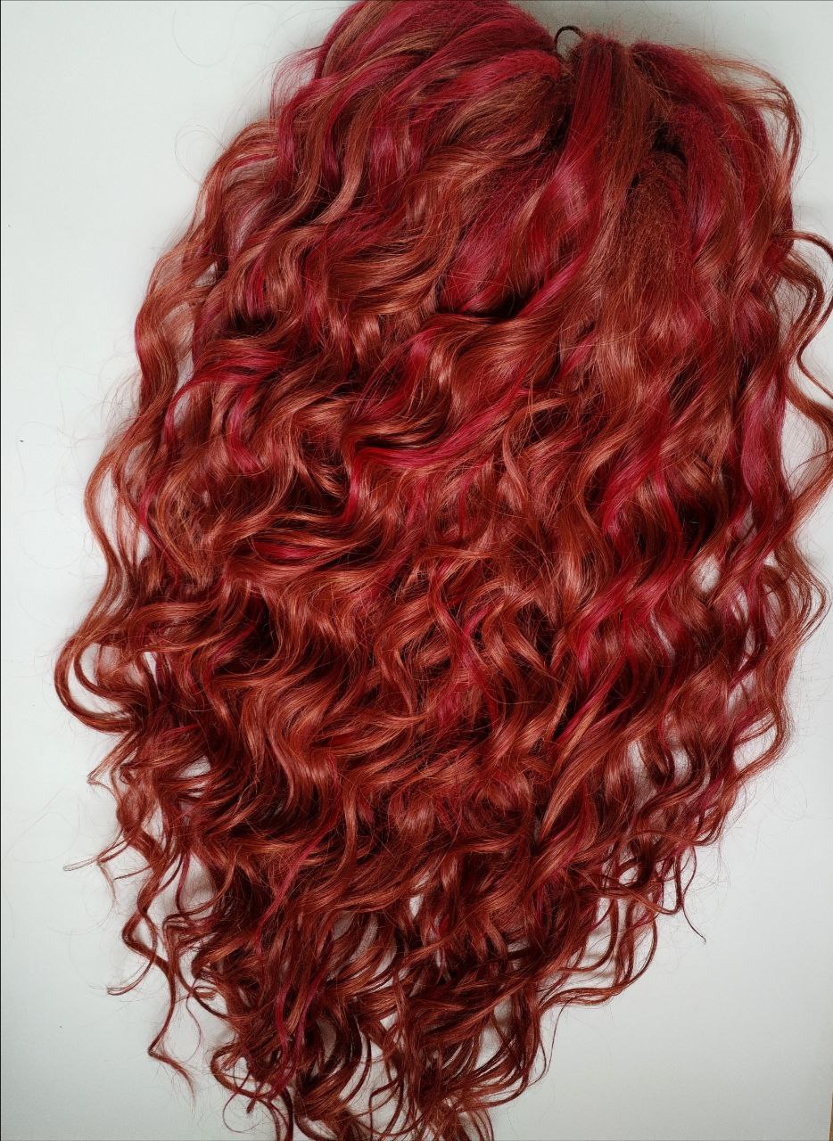 Curly Handmade dreadlocks, Synthetic, Safe, DE/SE