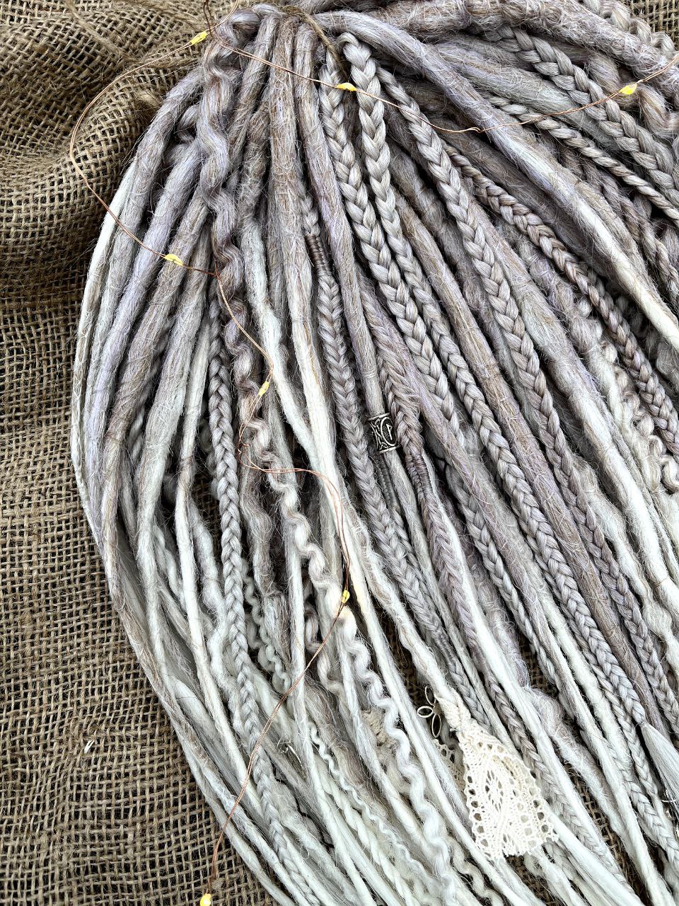 Handmade dreadlocks, Synthetic, Safe, DE/SE