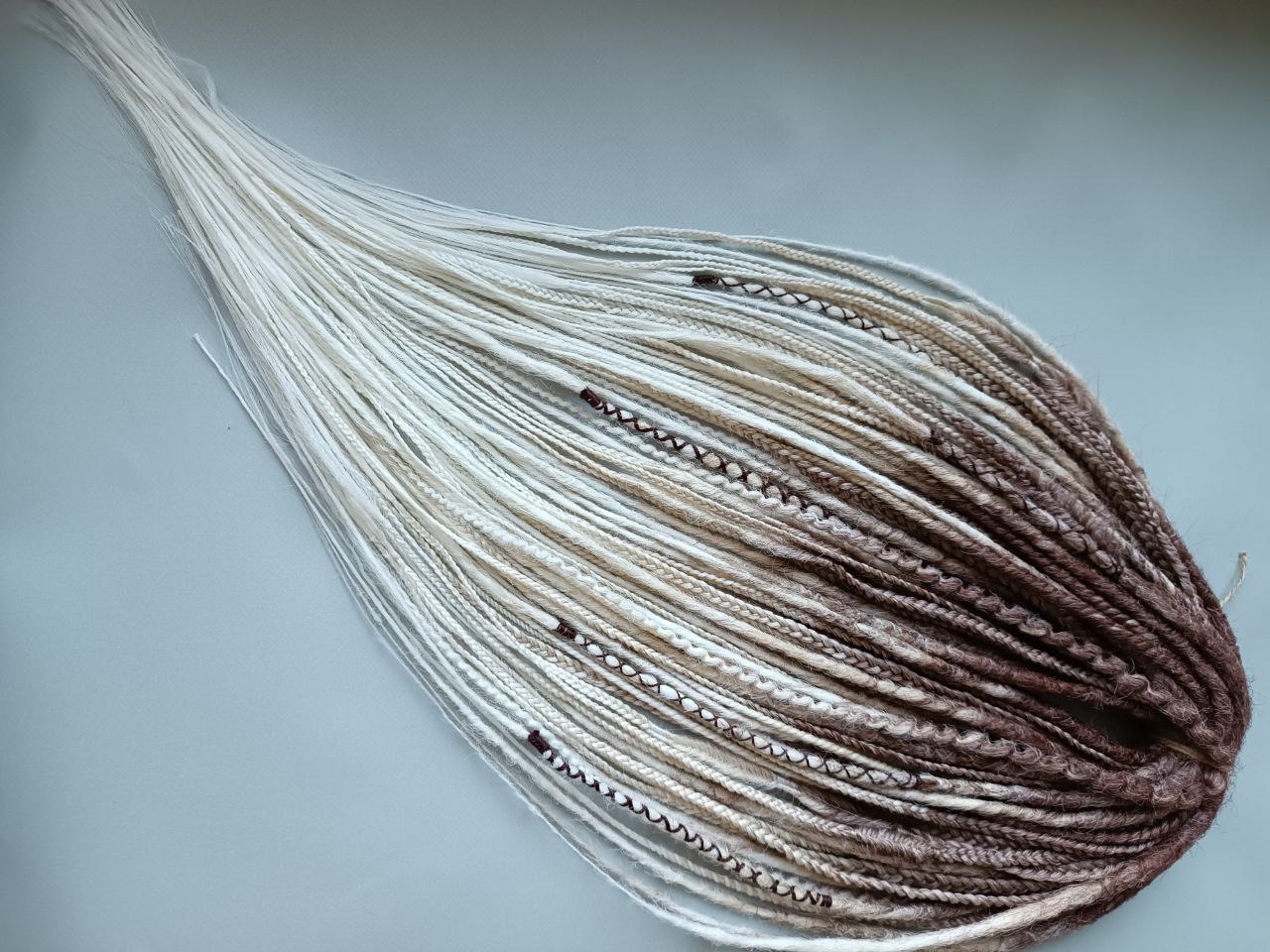 Handmade Synthetic Dreads – Custom DE & SE Dreadlock Extensions