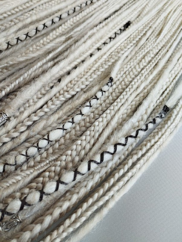 Handmade Synthetic Dreads – Custom DE & SE Dreadlock Extensions