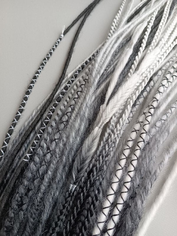 Handmade Synthetic Dreads – Custom DE & SE Dreadlock Extensions