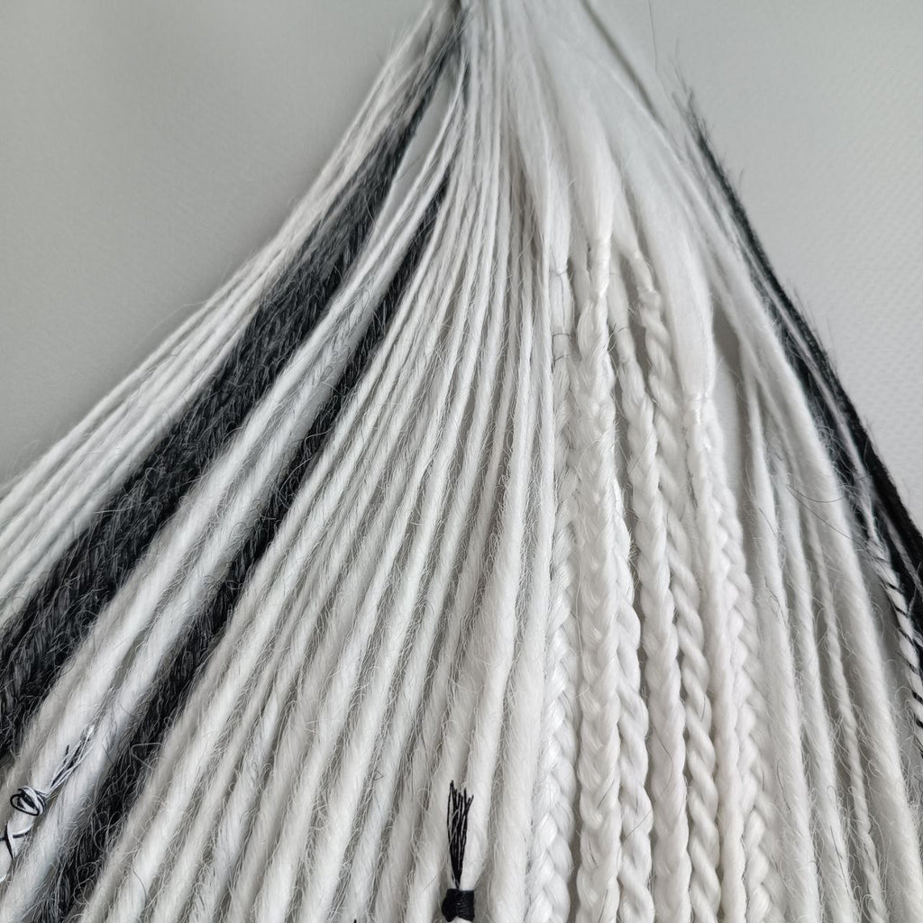 Handmade Synthetic Dreads – Custom DE & SE Dreadlock Extensions