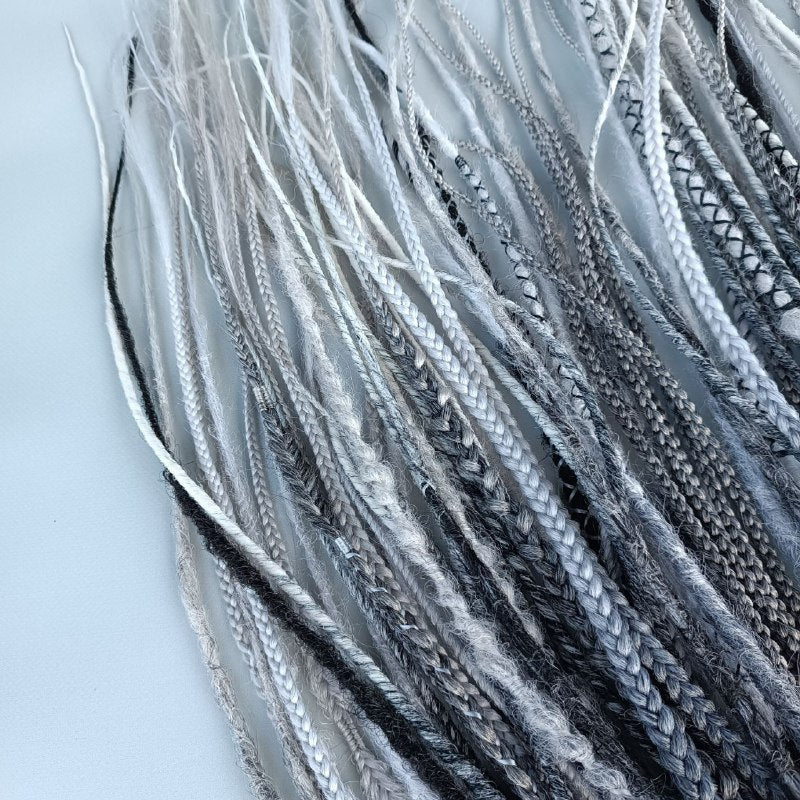 Handmade Synthetic Dreads – Custom DE & SE Dreadlock Extensions