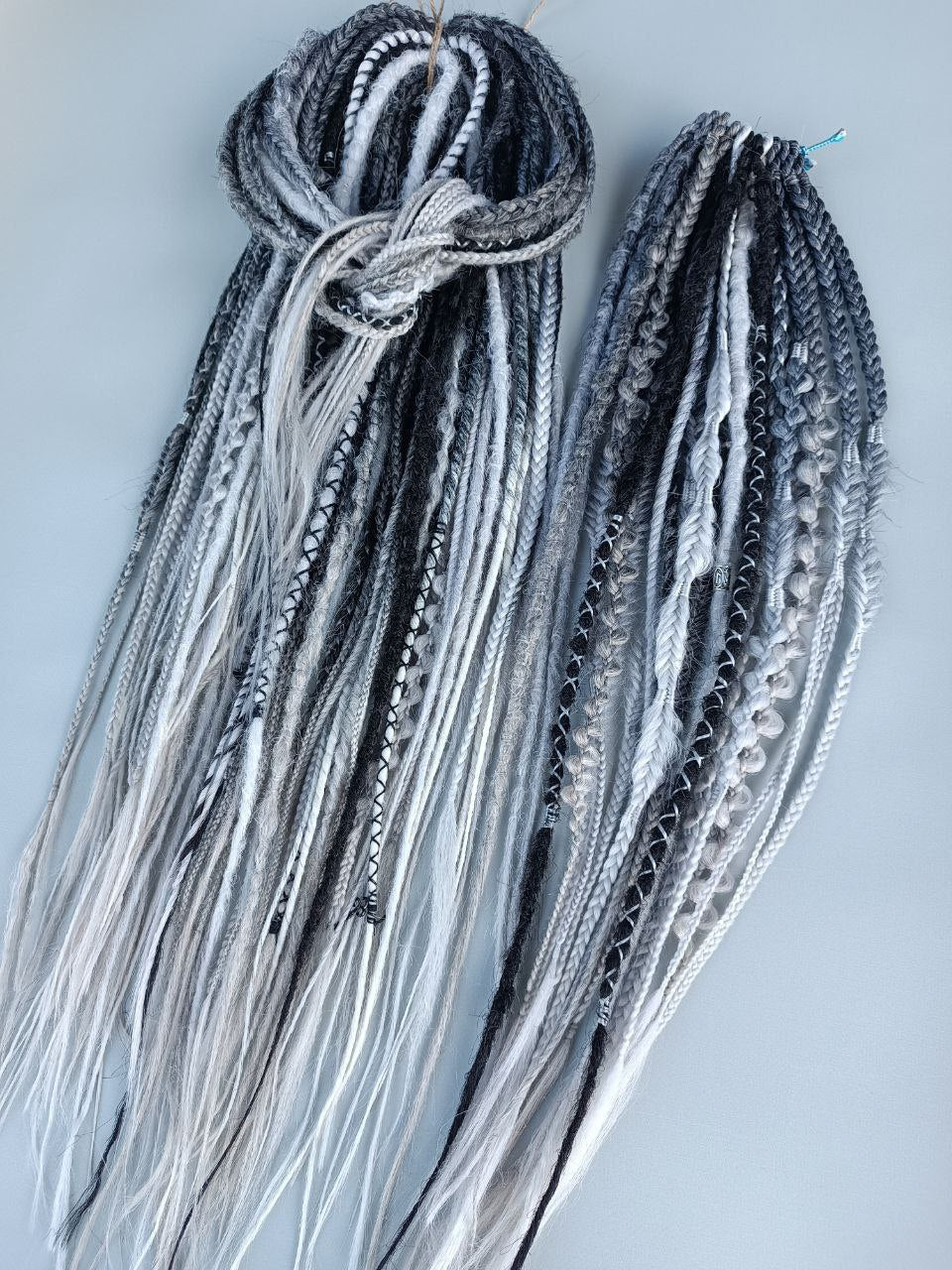 Handmade Synthetic Dreads – Custom DE & SE Dreadlock Extensions