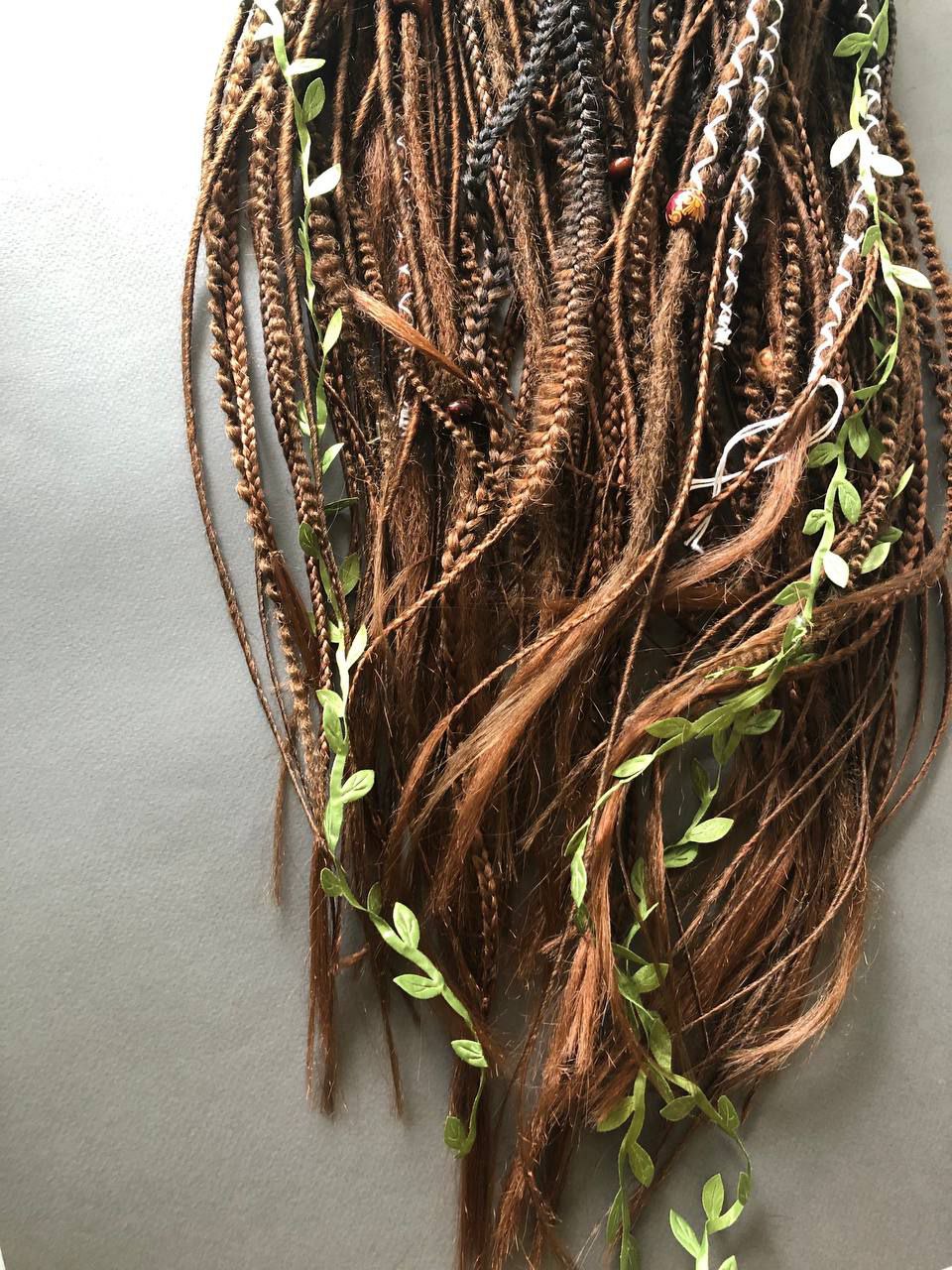 Handmade Synthetic Dreads – Custom DE & SE Dreadlock Extensions