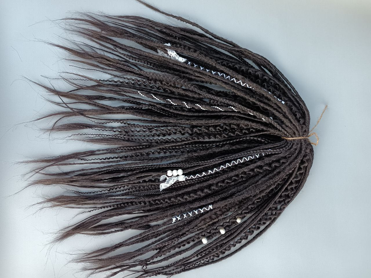 Handmade Synthetic Dreads – Custom DE & SE Dreadlock Extensions