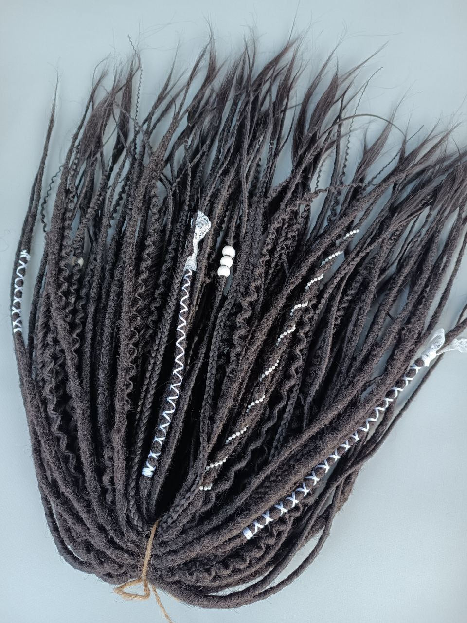Handmade Synthetic Dreads – Custom DE & SE Dreadlock Extensions