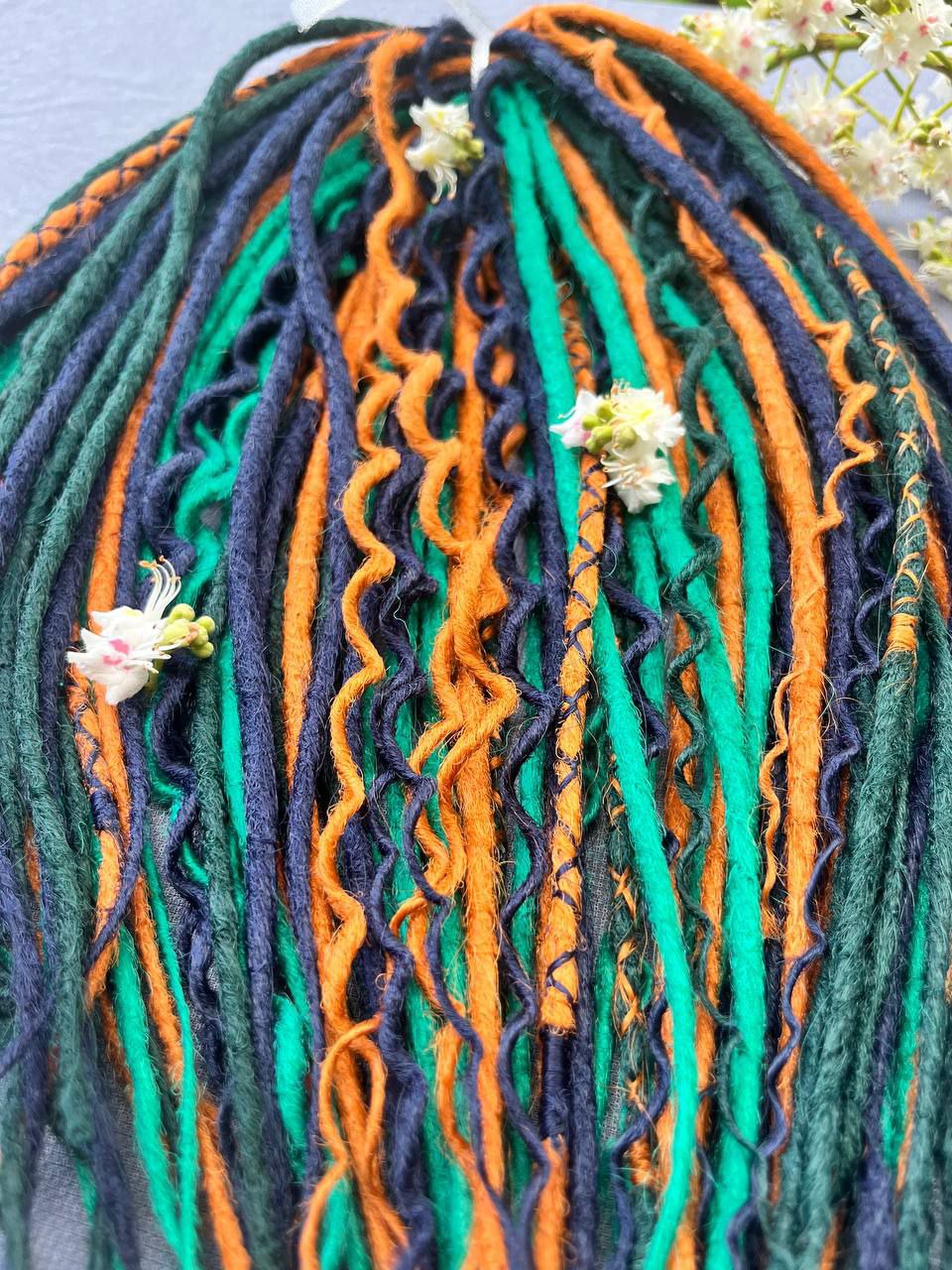 Handmade dreadlocks, Synthetic, Safe, DE/SE