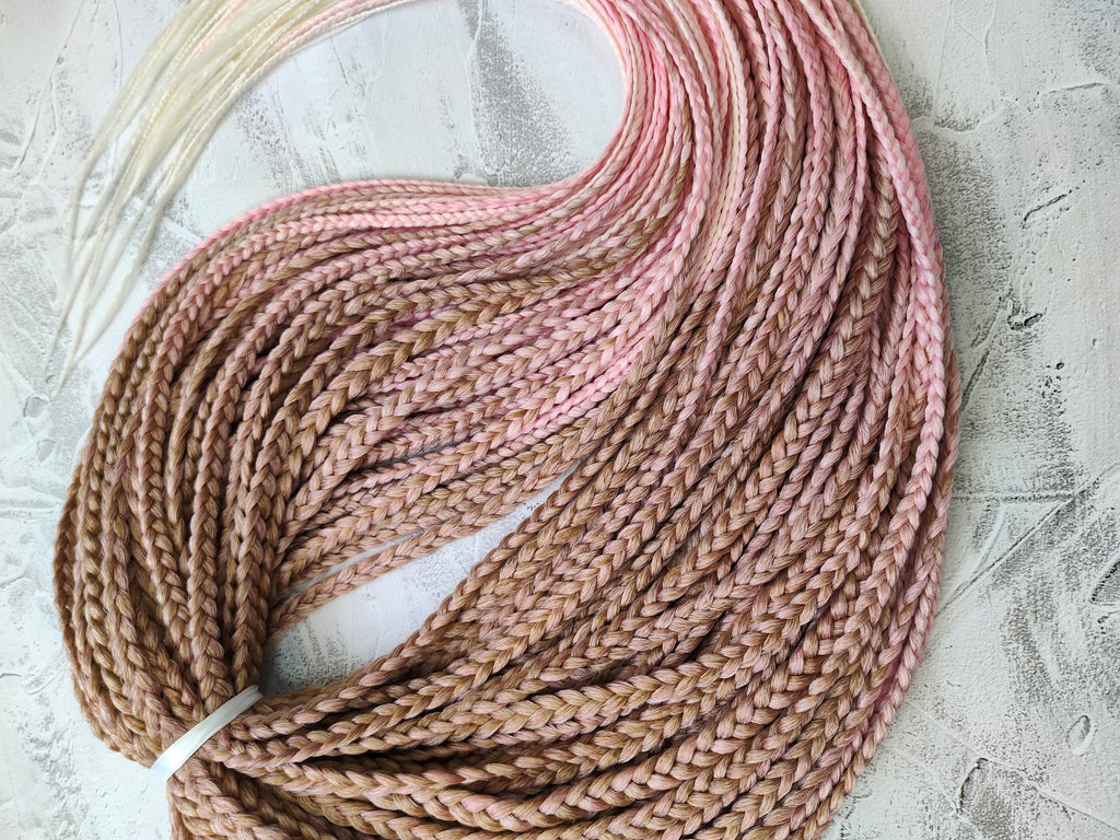 Handmade Synthetic Dreads – Custom DE & SE Dreadlock Extensions