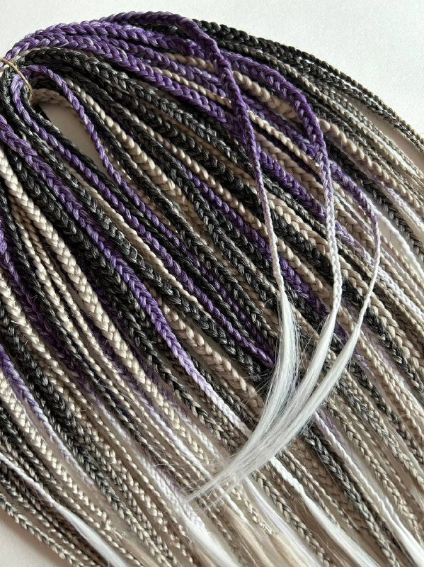 Handmade Synthetic Dreads – Custom DE & SE Dreadlock Extensions
