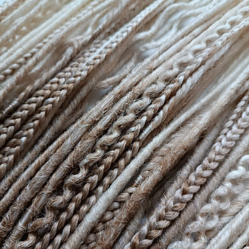 Handmade Synthetic Dreads – Custom DE & SE Dreadlock Extensions