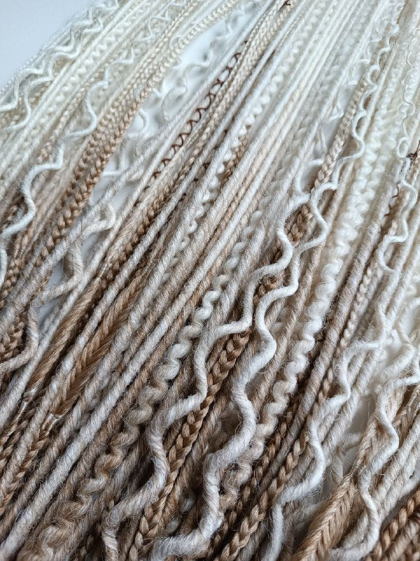 Handmade Synthetic Dreads – Custom DE & SE Dreadlock Extensions
