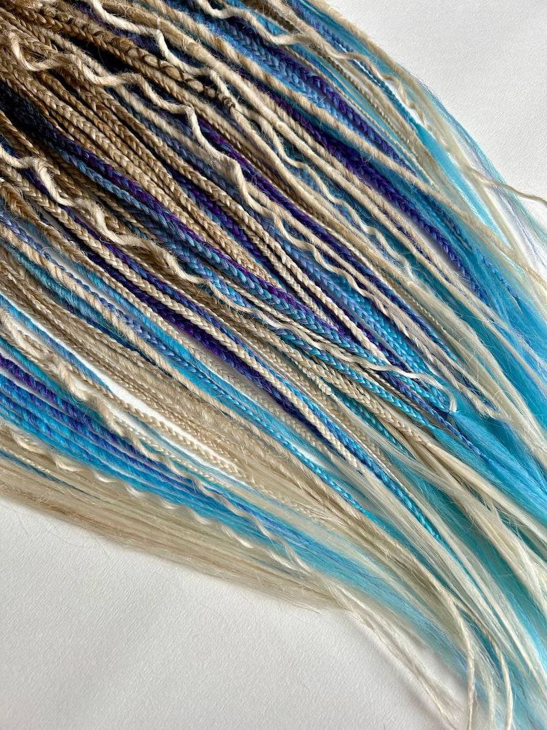 Handmade Synthetic Dreads – Custom DE & SE Dreadlock Extensions