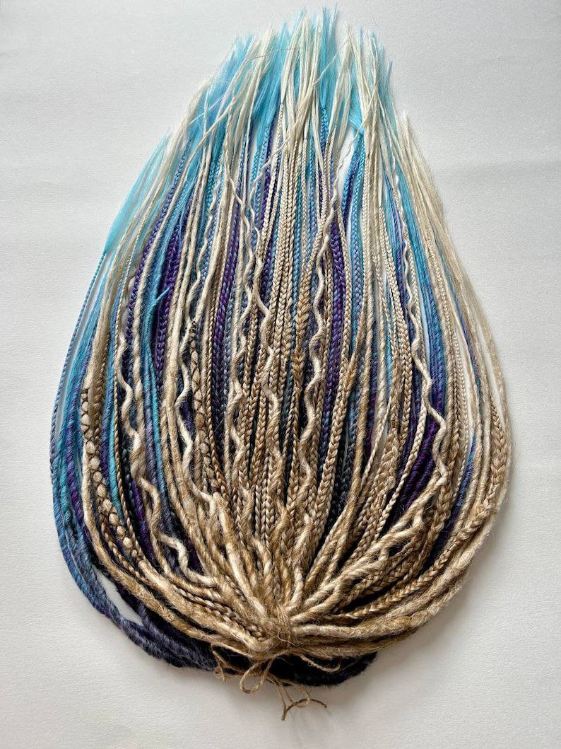 Handmade Synthetic Dreads – Custom DE & SE Dreadlock Extensions