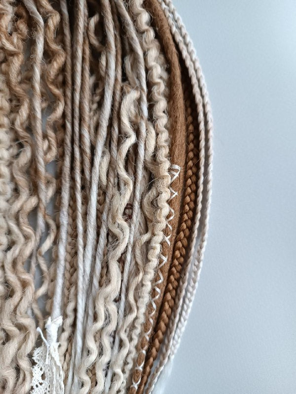 Handmade dreadlocks, Synthetic, Safe, DE/SE