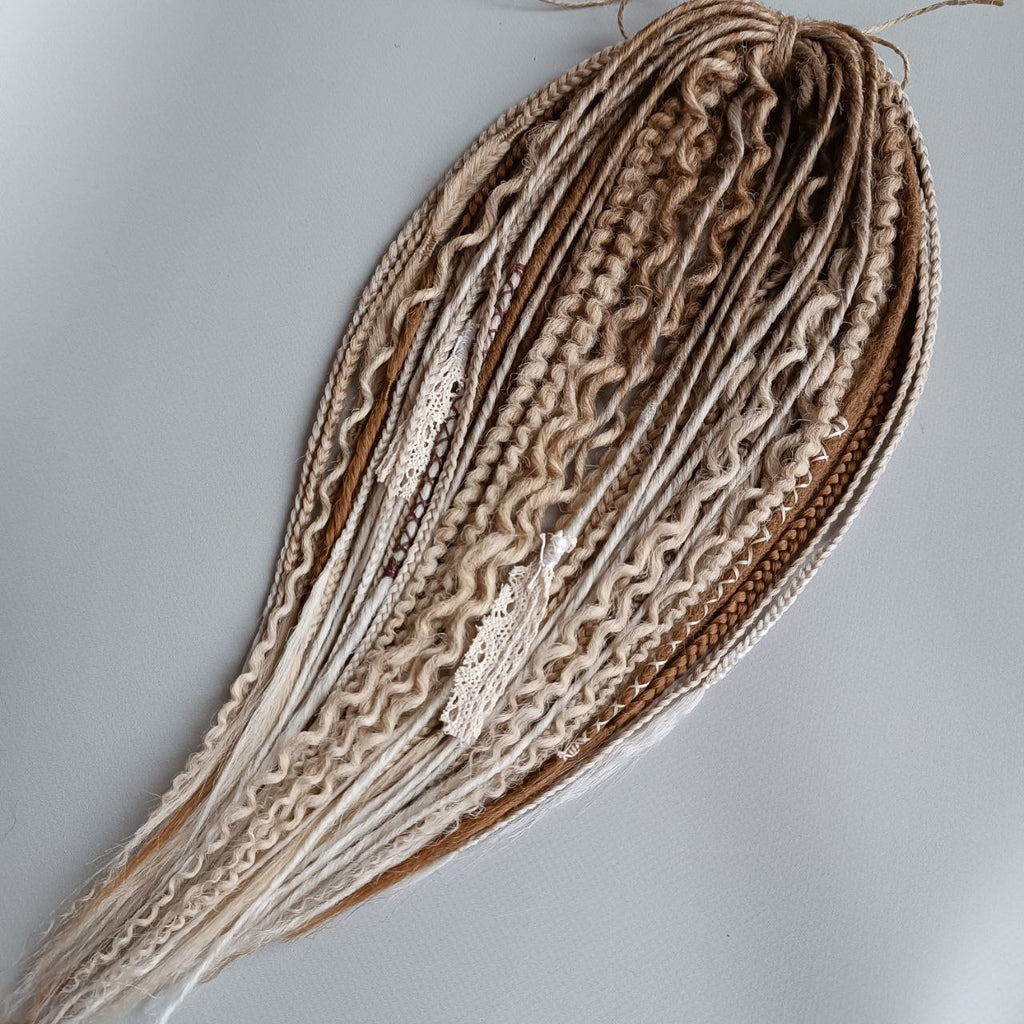 Handmade dreadlocks, Synthetic, Safe, DE/SE