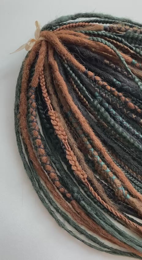 Handmade dreadlocks, Synthetic, Safe, DE/SE