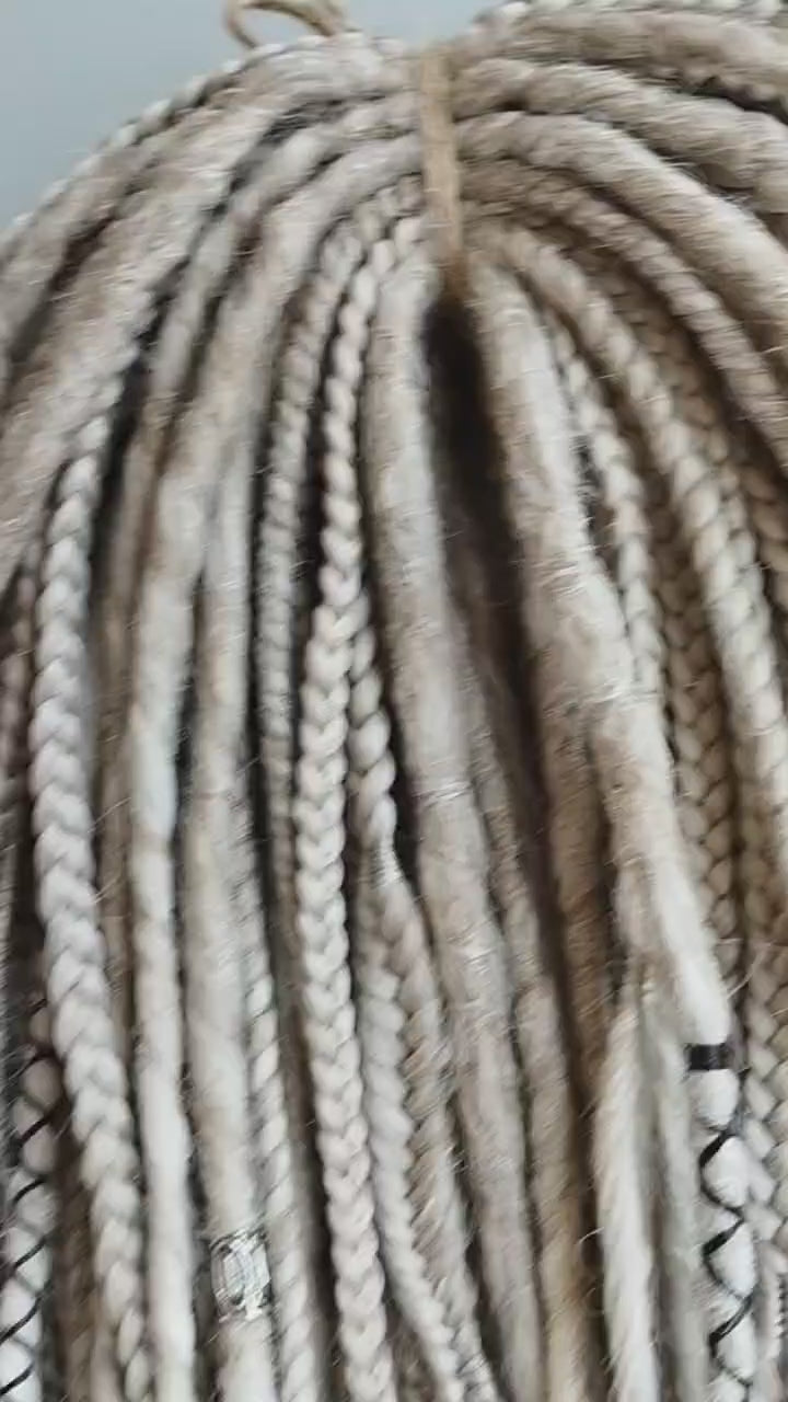 Handmade Synthetic Dreads – Custom DE & SE Dreadlock Extensions