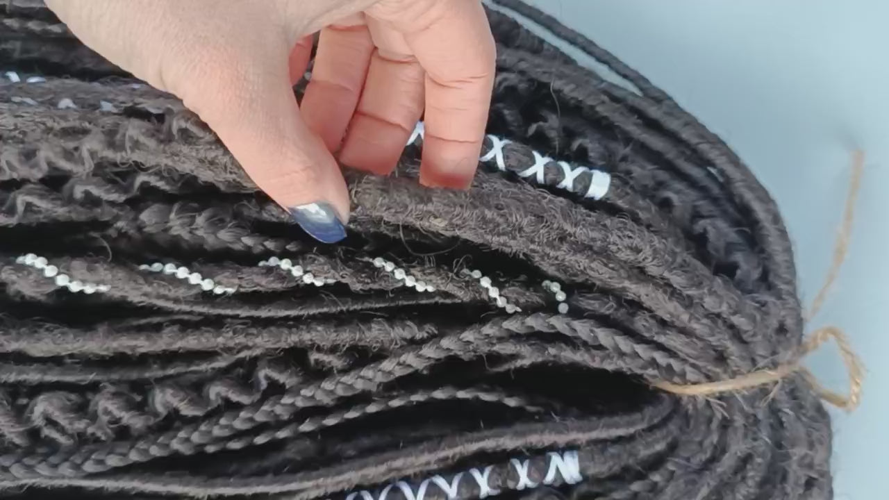 Handmade Synthetic Dreads – Custom DE & SE Dreadlock Extensions
