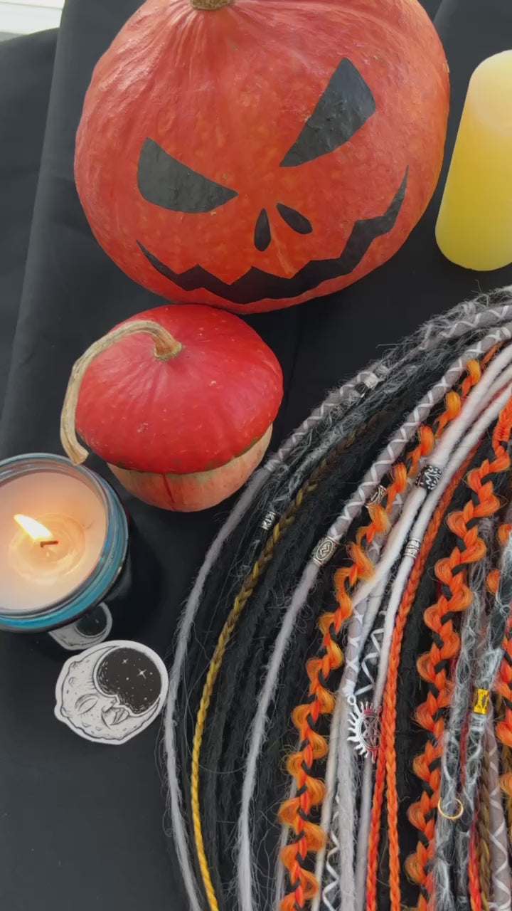 Handmade Synthetic Dreads – Custom DE & SE Dreadlock Extensions