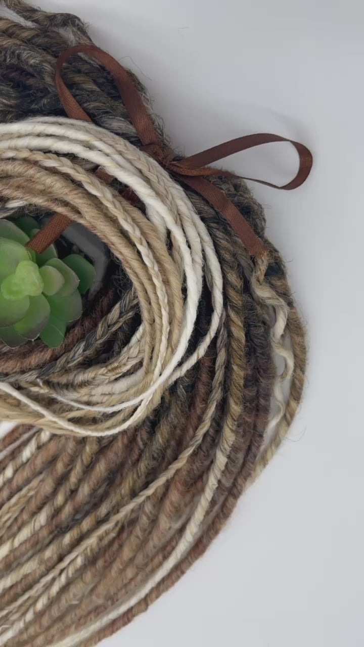 Handmade Synthetic Dreads – Custom DE & SE Dreadlock Extensions