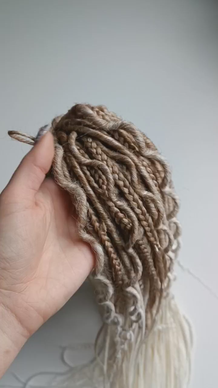Handmade dreadlocks, Synthetic, Safe, DE/SE